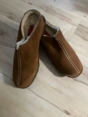 Cole Haan Men's Tan Suede Slip-On Loafers 8 1/2b